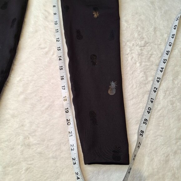 Beyond Yoga High Waisted Pineapple Leggings Sz S Neutral Athleisure Workout Gym - Picture 14 of 15